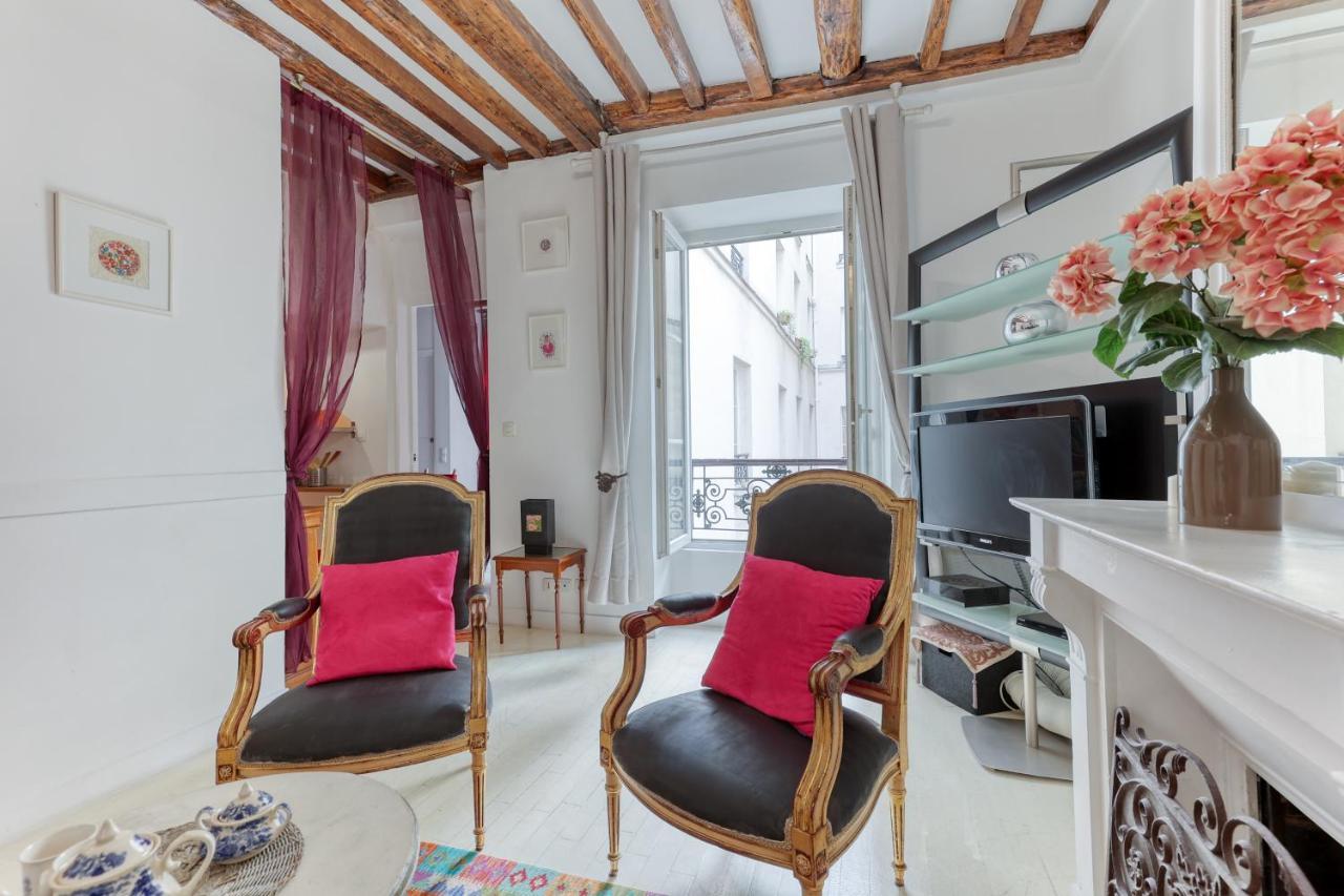 Ferienwohnung Parisian Cocoon 1Bdr Flat - Prime Loc Le Marais Exterior foto